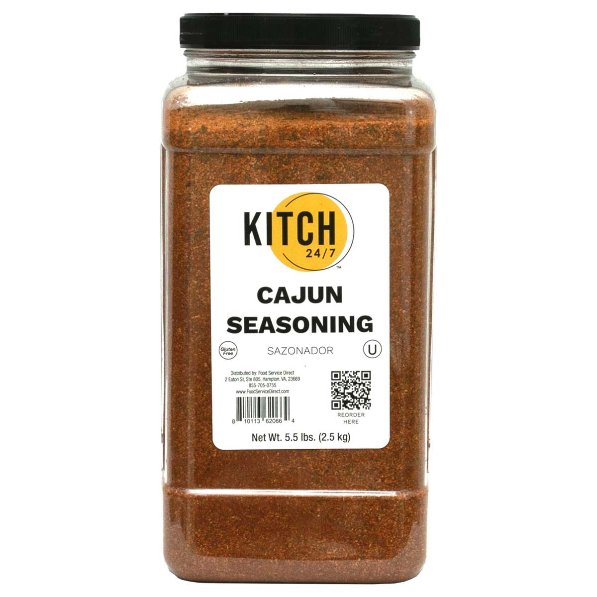 KITCH 24/7 Cajun Seasoning, 5.5 Pound