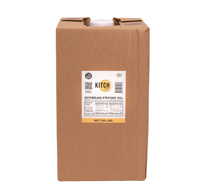 Kitch 24/7 Soybean Frying Oil, 35 Pound Jug