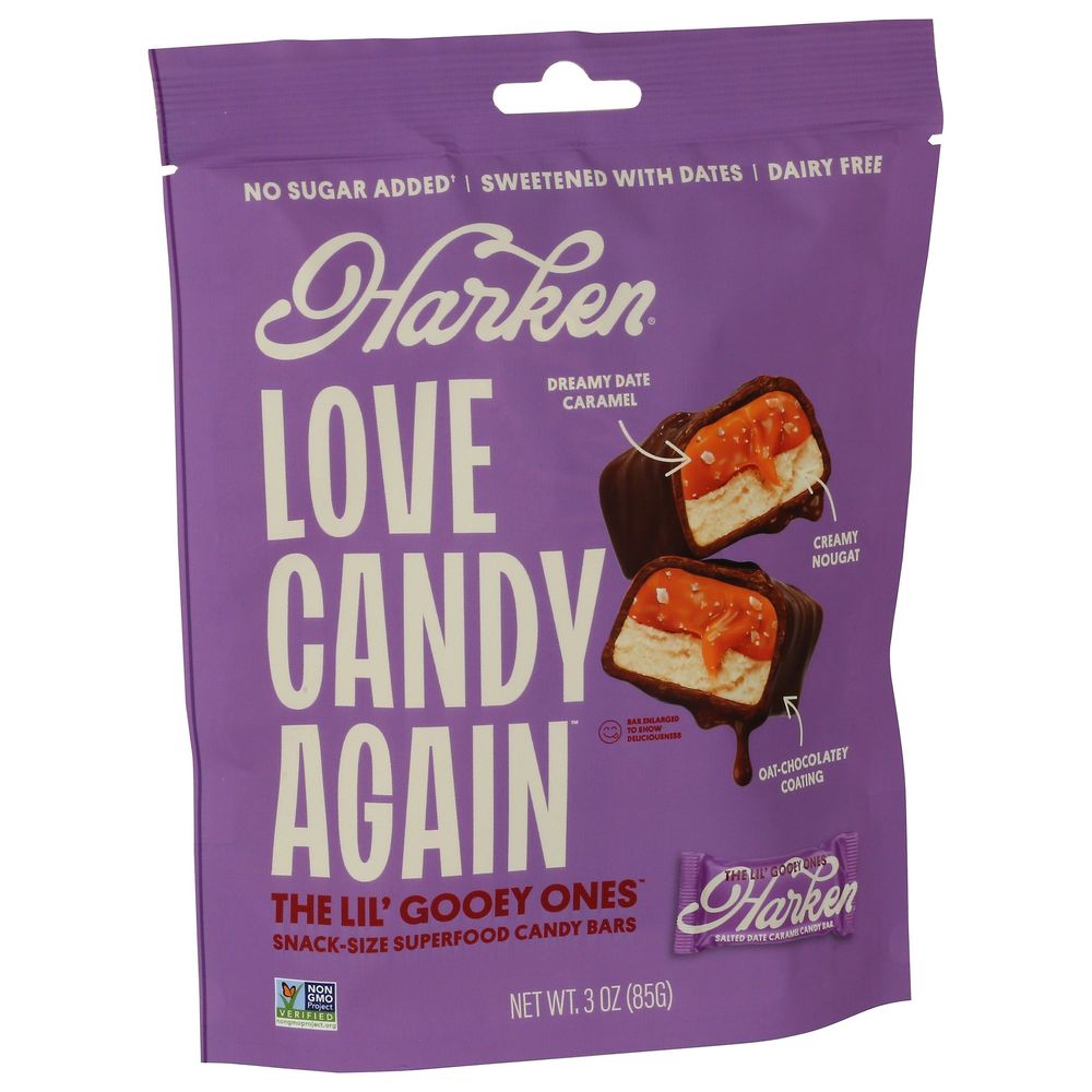 Harken Love Candy Again Lil Gooey Ones Candy Bar, 3 Ounce -- 6 Per Case
