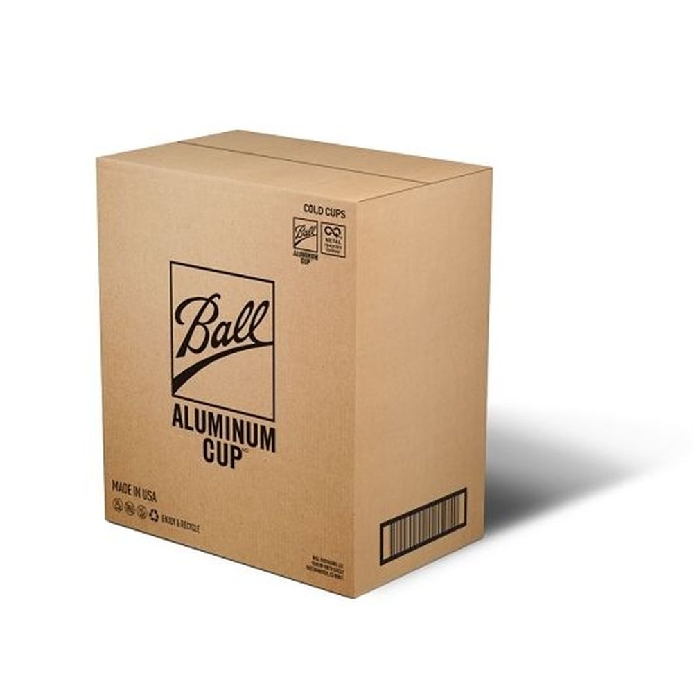 Top Cup 16 Ounce Recycle Aluminum Cold Drink Cup, 40 Count -- 15 Per Case