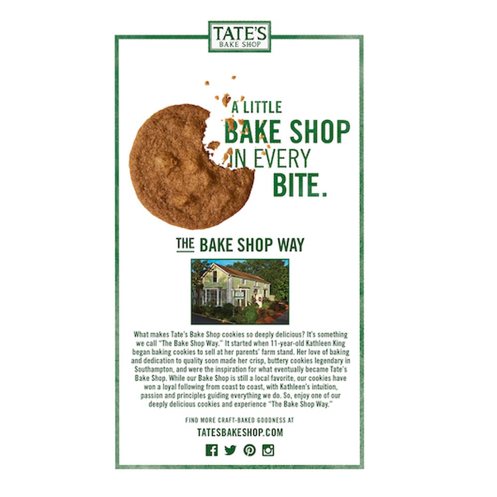 Tate's Bake Shop Gluten Free Ginger Zinger Cookies, 7 Ounce -- 6 Per Case