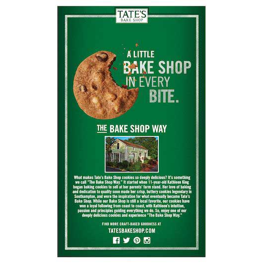 Tate's Bake Shop Walnut Chocolate Chip Cookie, 7 Ounce -- 12 Per Case