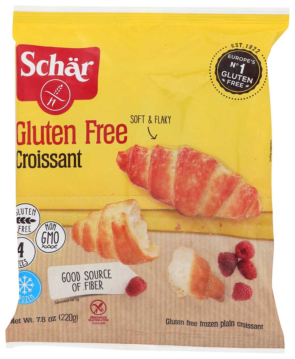 Schar Plain Croissants, 7.8 Ounce -- 12 Per Case