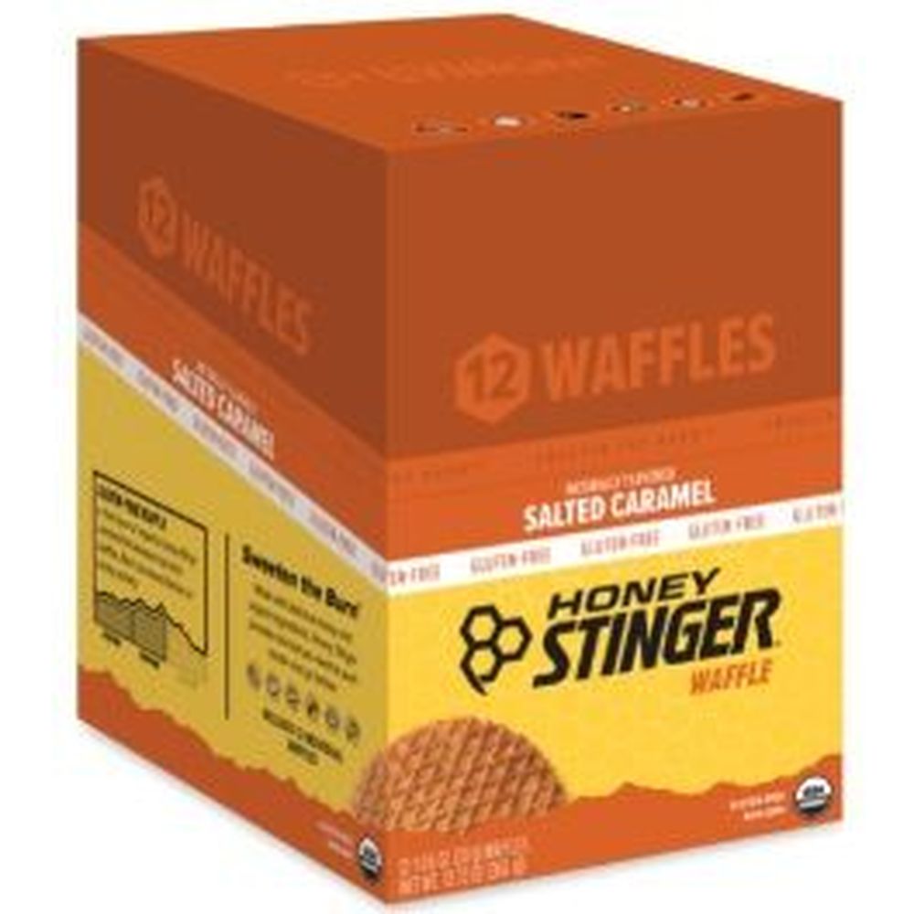 Honey Stinger Organic Gluten Free Salted Caramel Waffle, 1.06 Ounce -- 96 Per Case