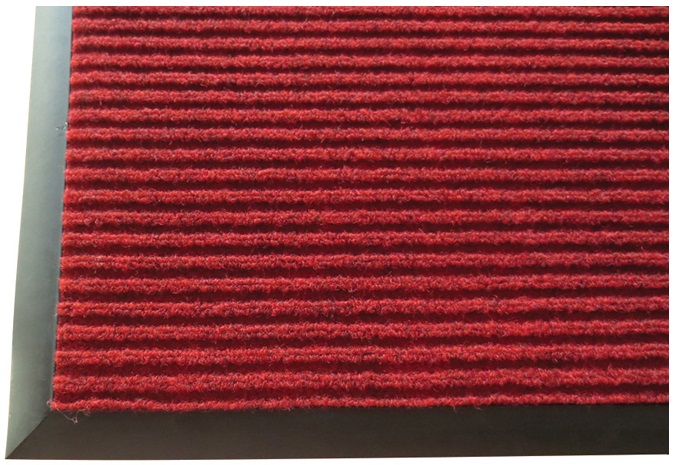 Winco Burgundy Carpet Floor Mat, 3 X 5 Feet
