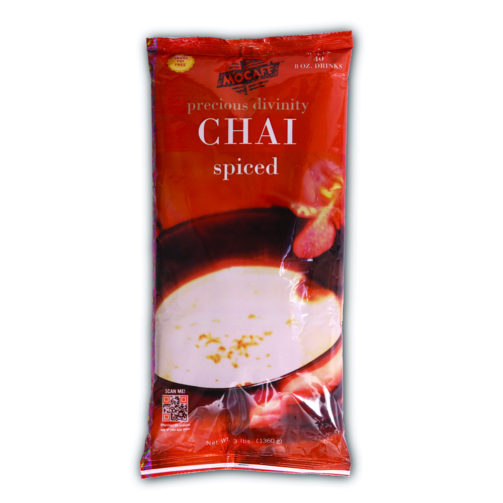 Mocafe Precious Divinity Spiced Chai, 3 Pound -- 4 Per Case