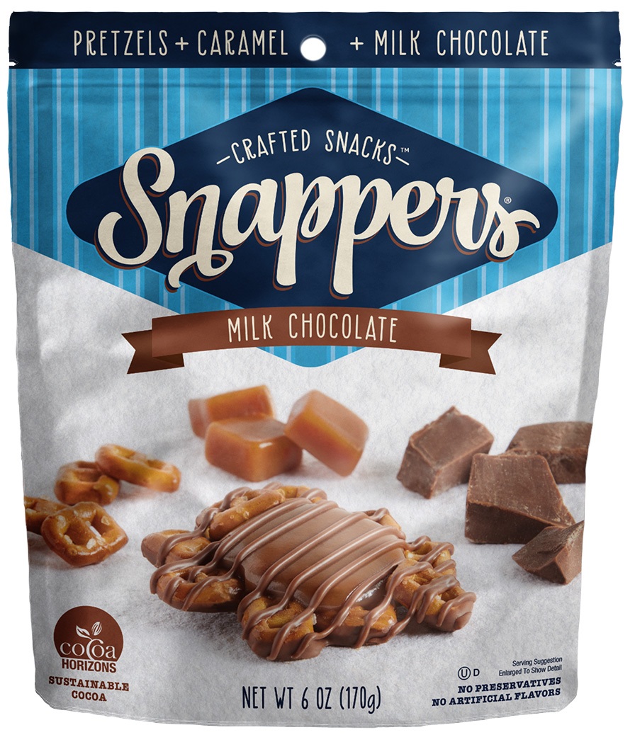 Snappers Pretzels Plus Caramel Plus Dark and Milk Chocolate Snacks ...
