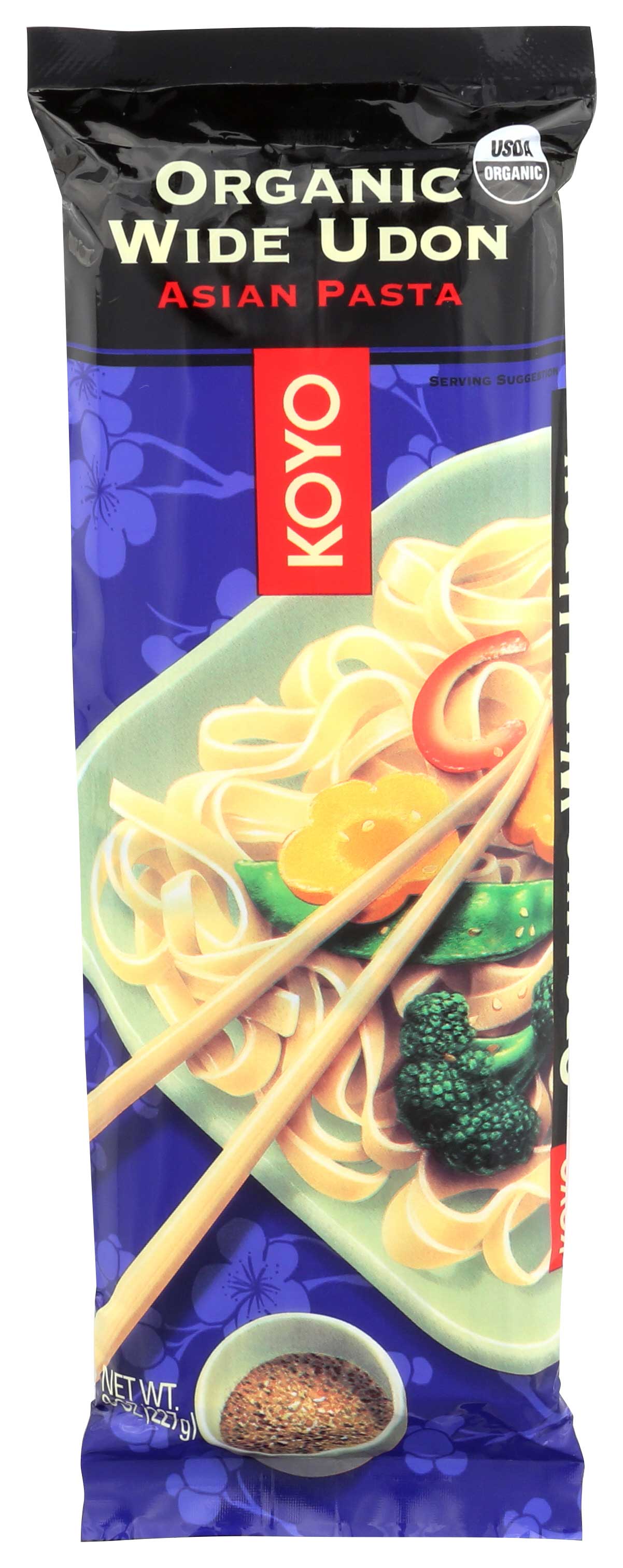 Koyo Foods Organic Wide Udon, 8 Ounce -- 12 Per Case