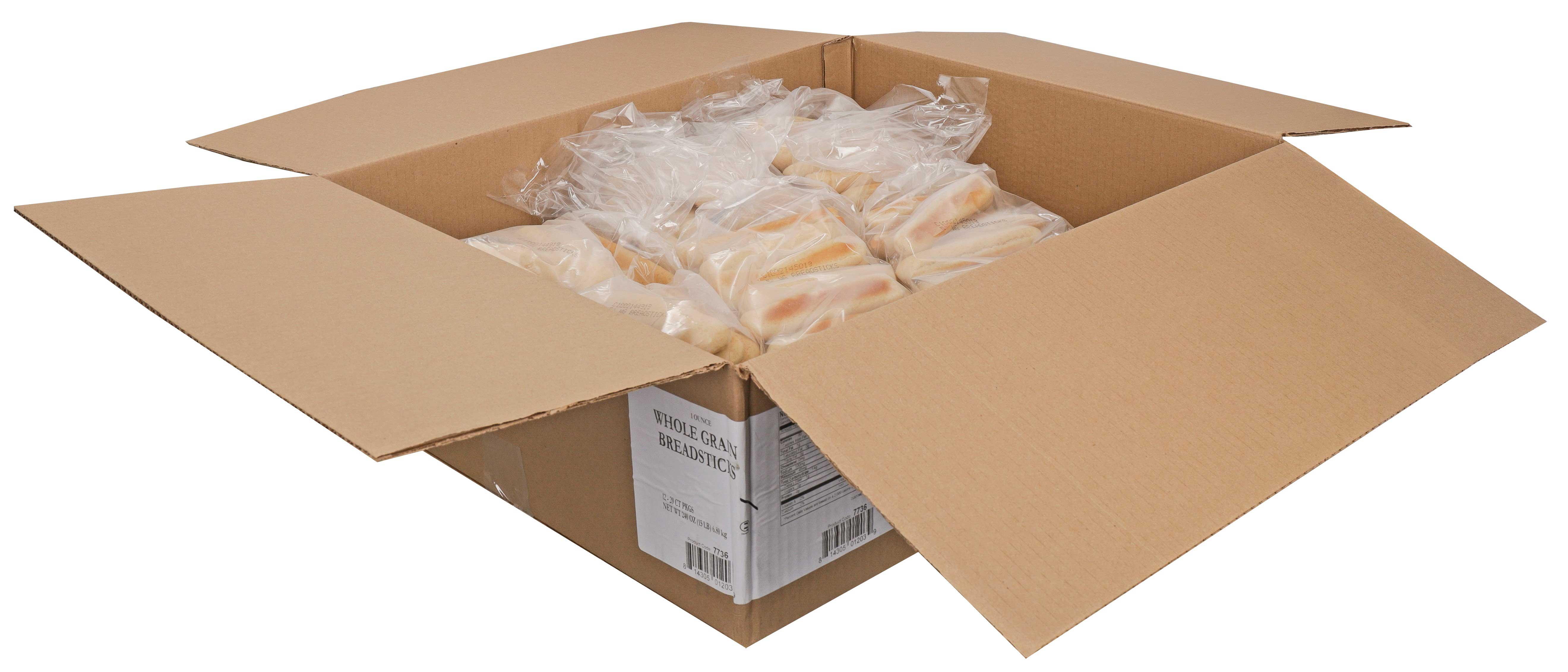 Aunt Millie's Bakehouse Whole Grain Breadstick, 20 Count -- 12 Per Case
