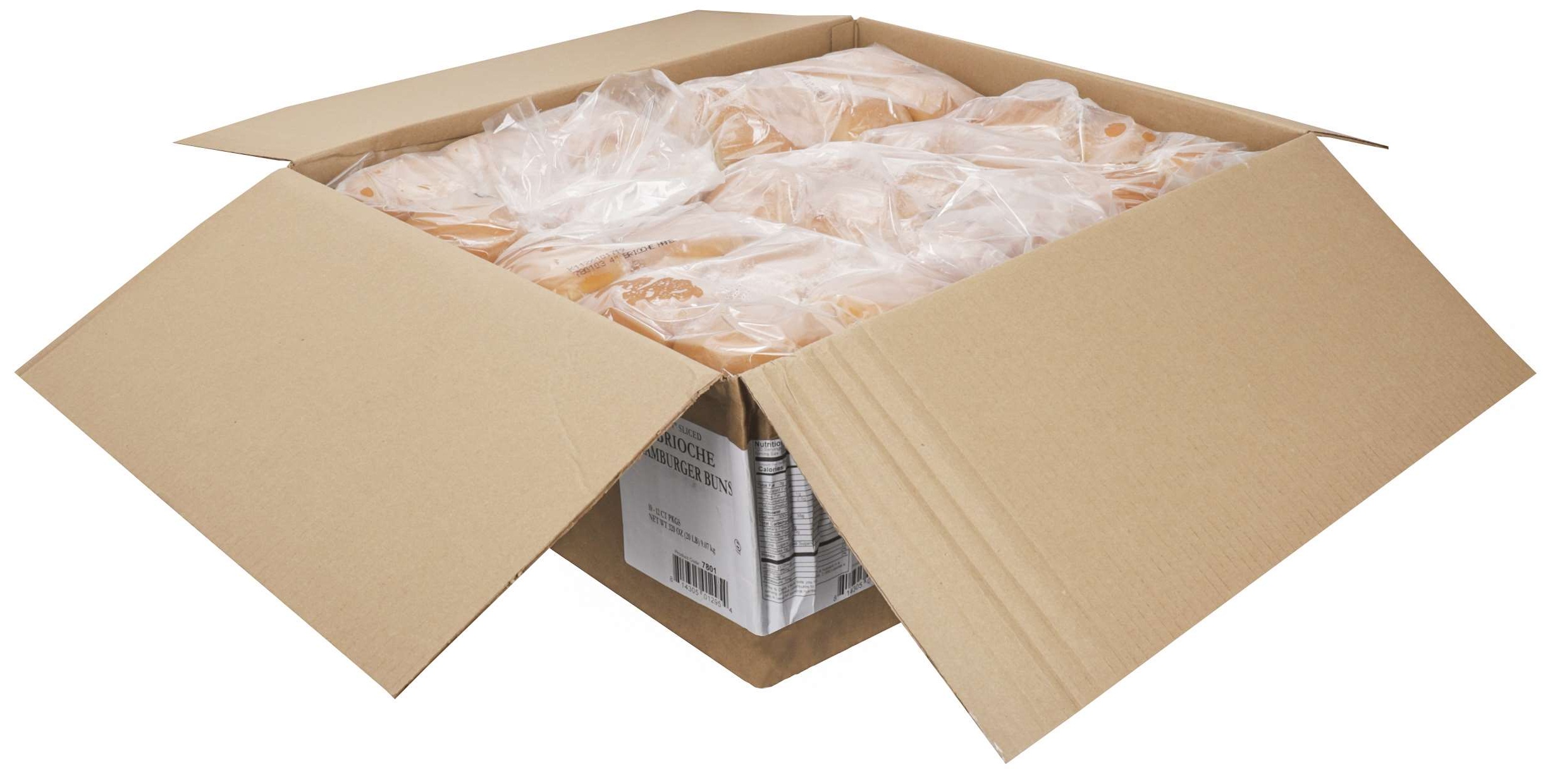 Aunt Millie's Bakehouse 4 Inch Brioche Bun, 12 Count -- 10 Per Case
