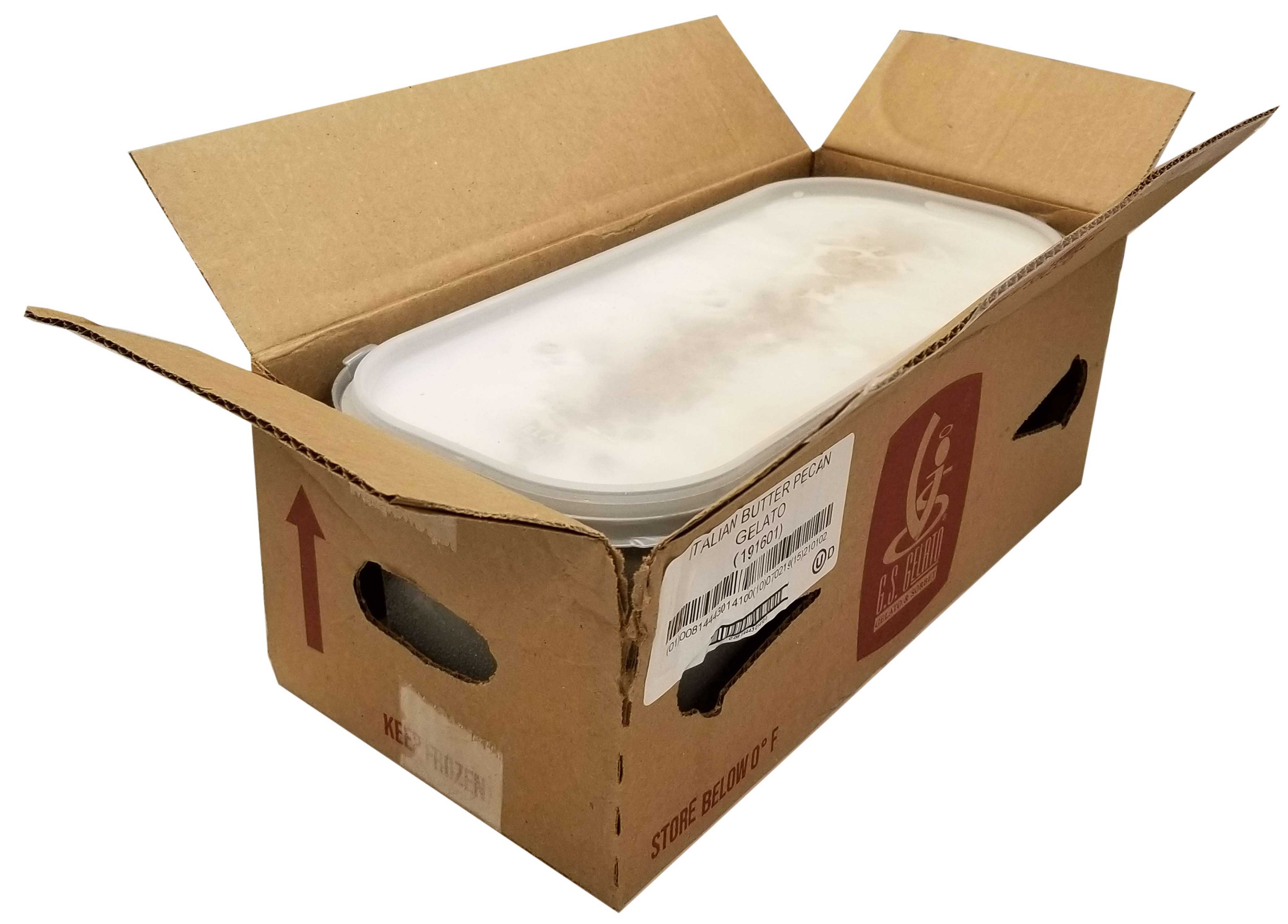 G.s. Gelato Italian Butter Pecan Gelato, 4.31 Liter
