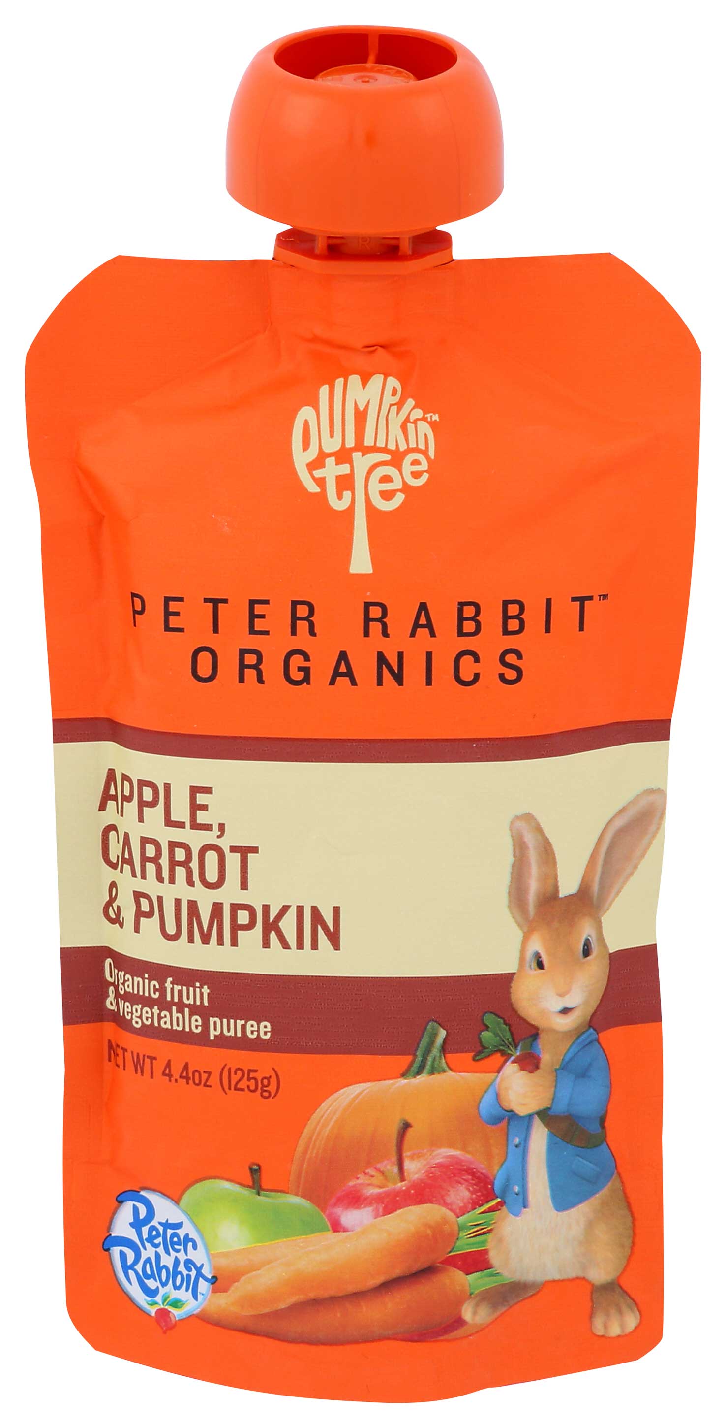 Peter Rabbit Organics Pumpkin Carrot And Apple Baby Snack, 4.4 Ounce -- 10 Per Case