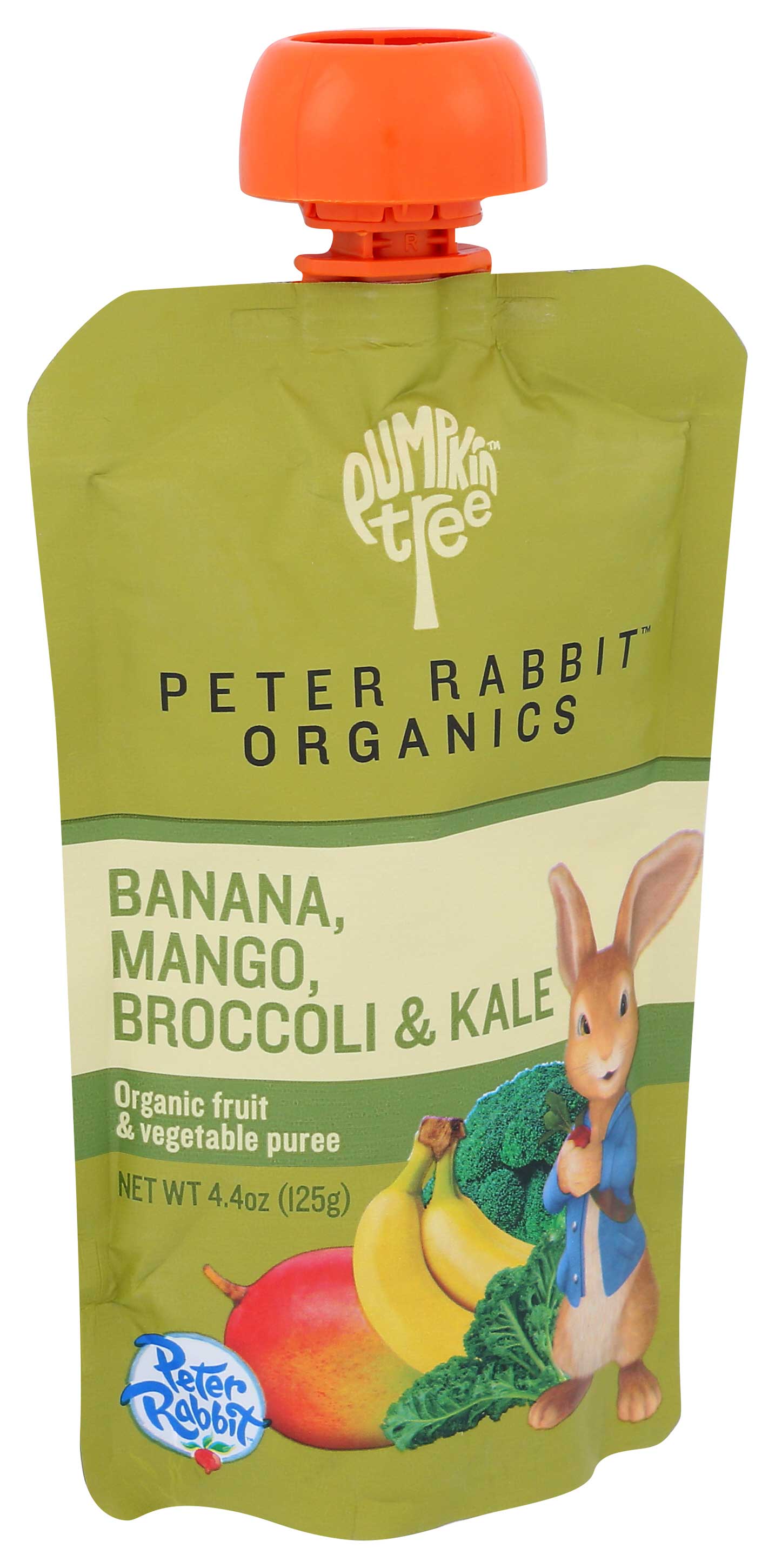Peter Rabbit Organics Kale Broccoli and Mango with Banana Vegetable and ...