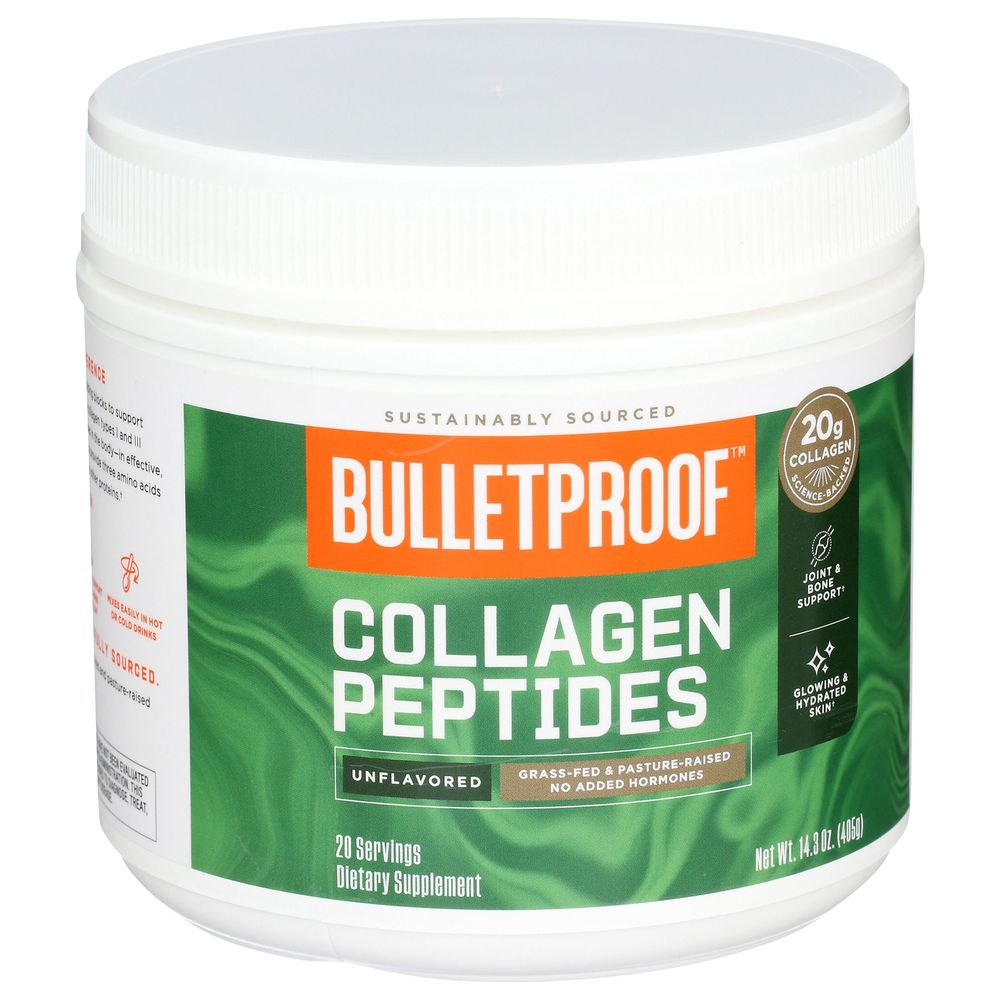 Bulletproof Unflavored Collagen Protein Powder, 14.3 Ounce