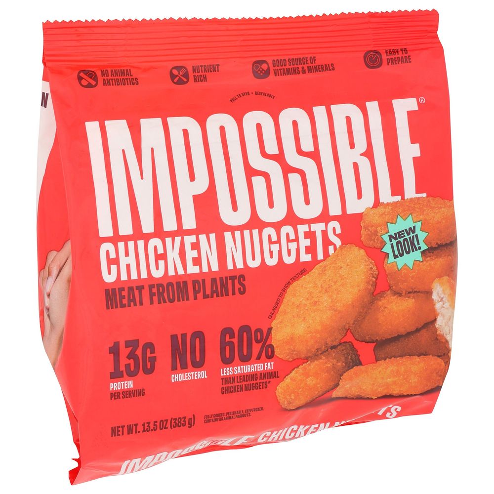 Impossible Plant Based Chicken Nuggets, 13.5 Ounce -- 8 Per Case