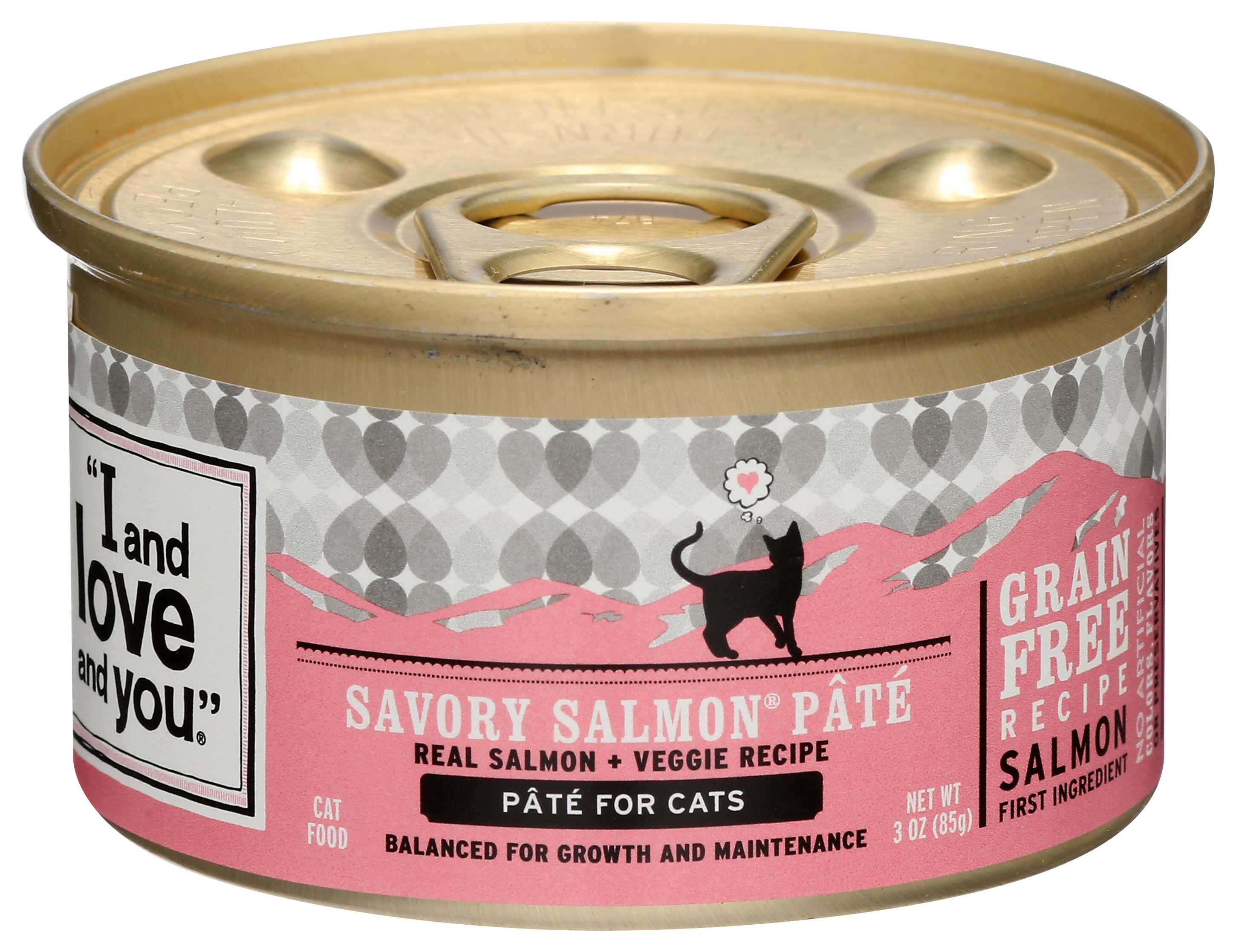 I And Love And You Grain Free Savory Salmon Pate Canned Cat Food