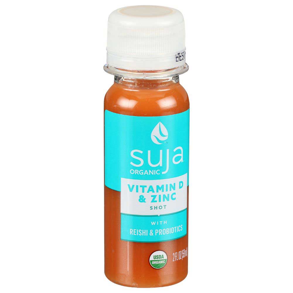 Suja Organic Vitamin D And Zinc Shot, 2 Fluid Ounce -- 10 Per Case