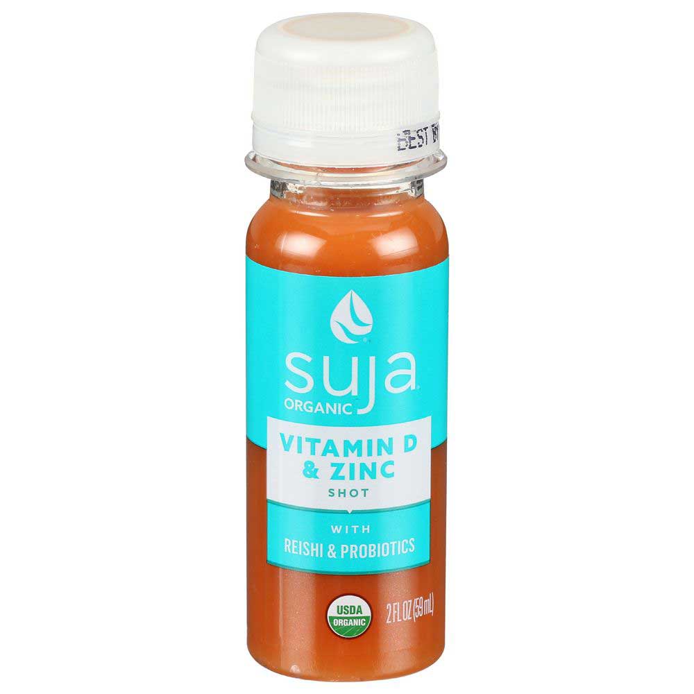 Suja Organic Vitamin D and Zinc Shot, 2 Fluid Ounce 10 per case