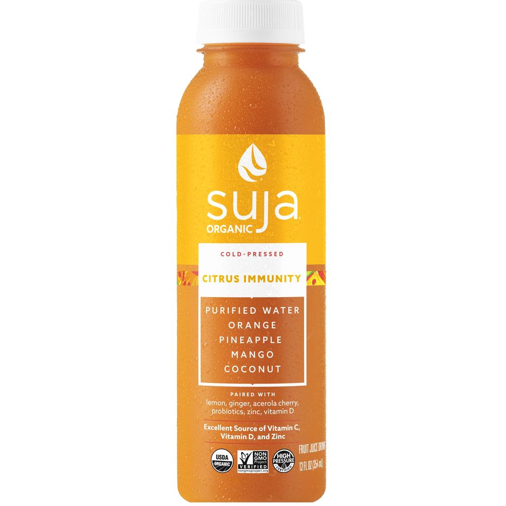 Suja Organic Citrus Immunity Juice, 12 Fluid Ounce -- 6 Per Case