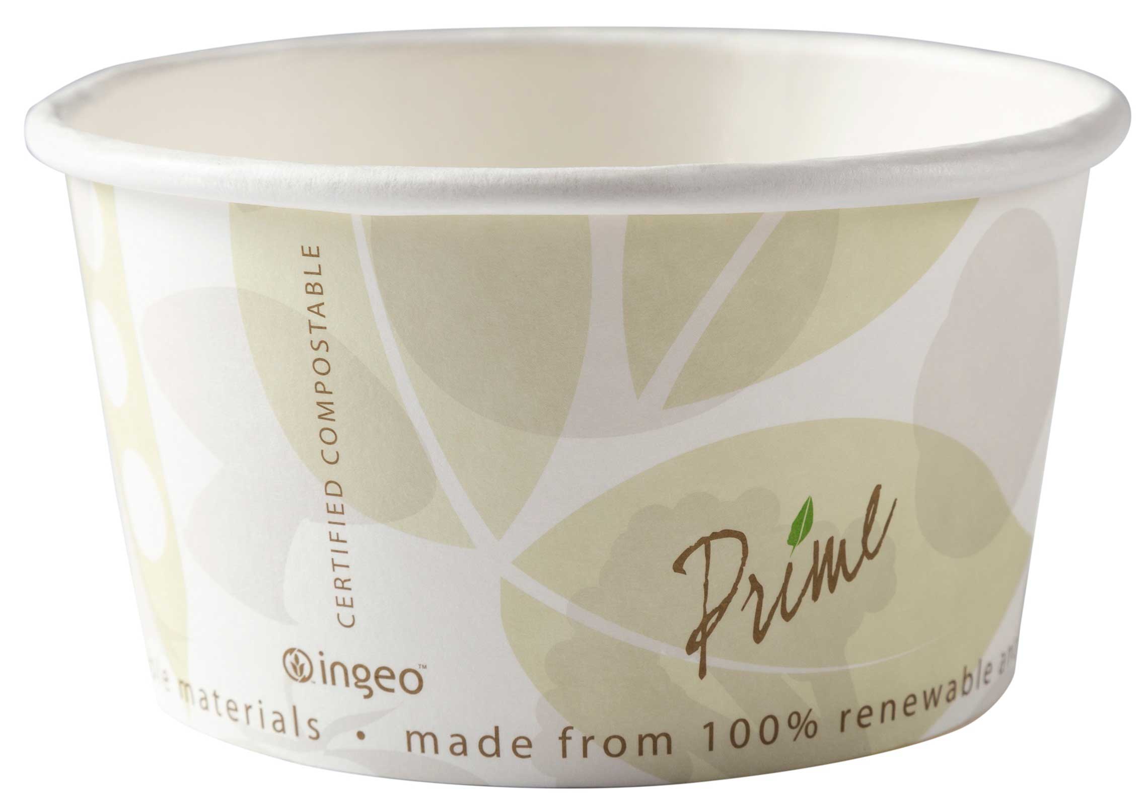 Primeware Compostable Food Container, 12 Ounce 500 per case.