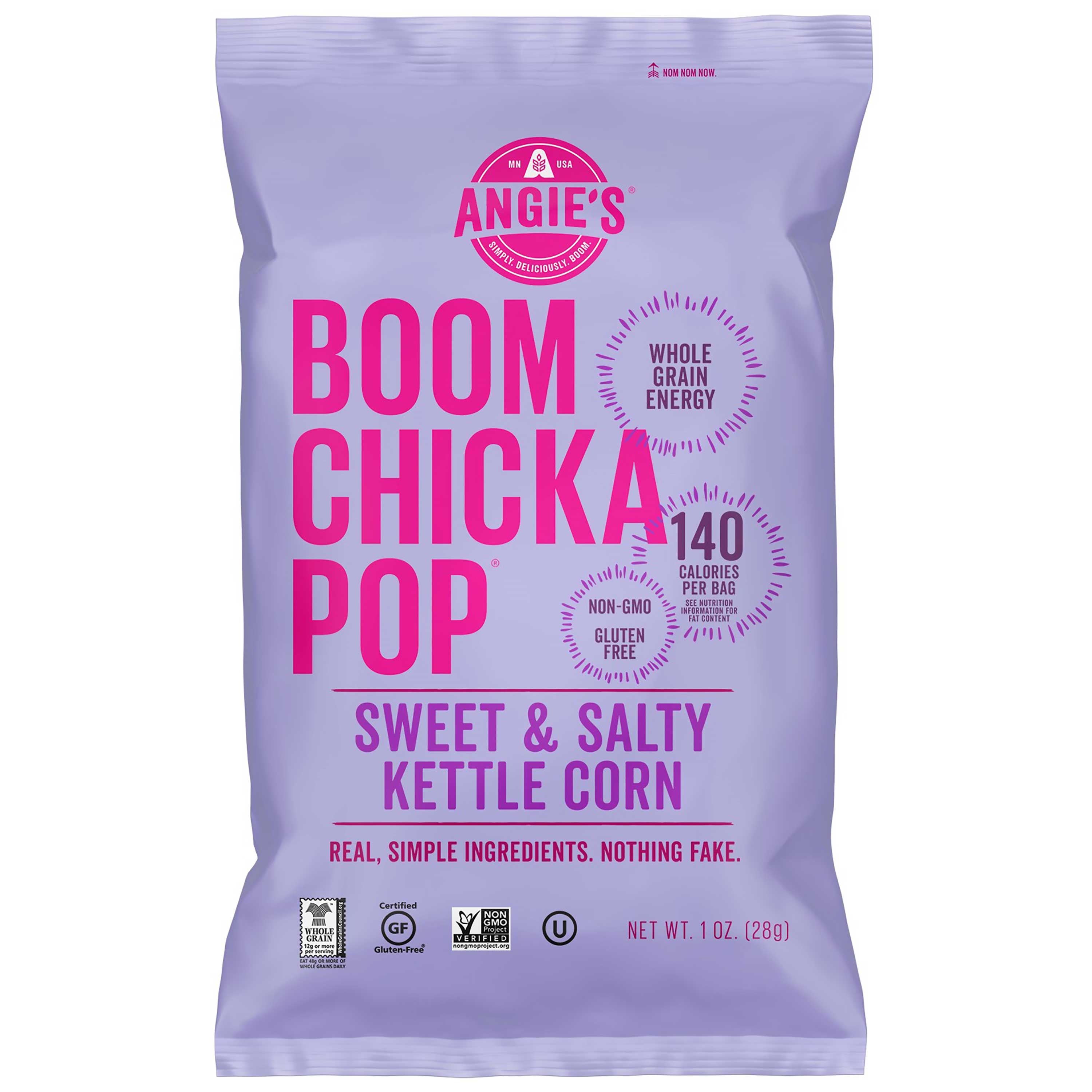 Angie's Boomchickapop Sweet And Salty Popcorn, 1 Ounce, 24 Per Pack