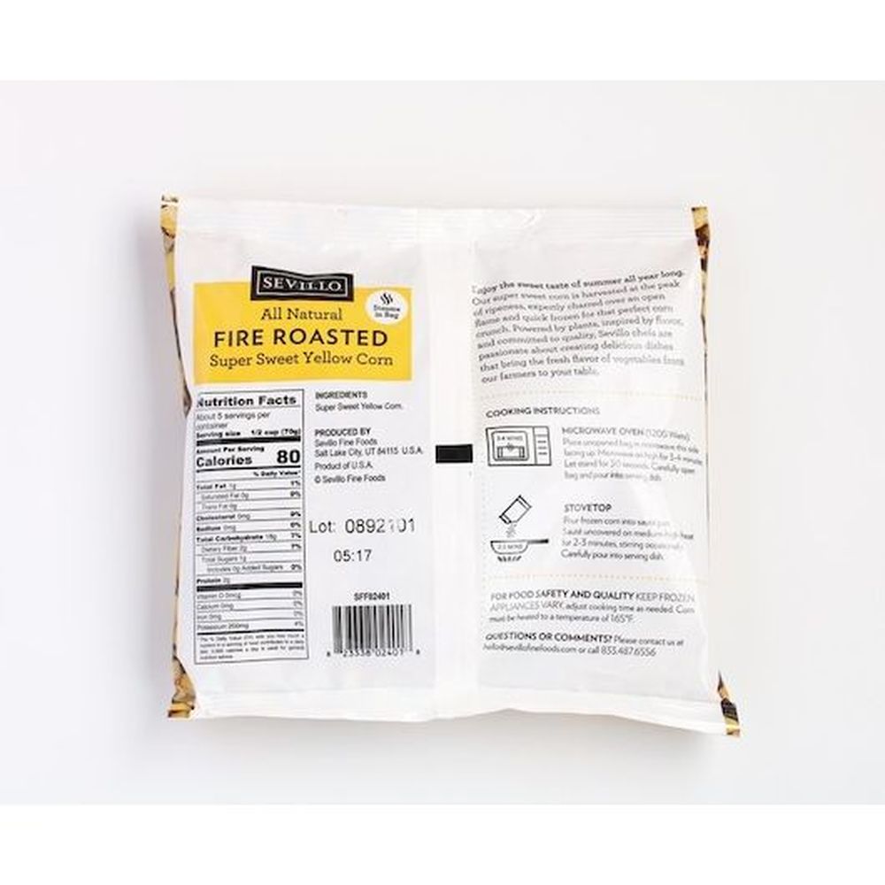 Sevillo Fire Roasted Corn, 8 Count