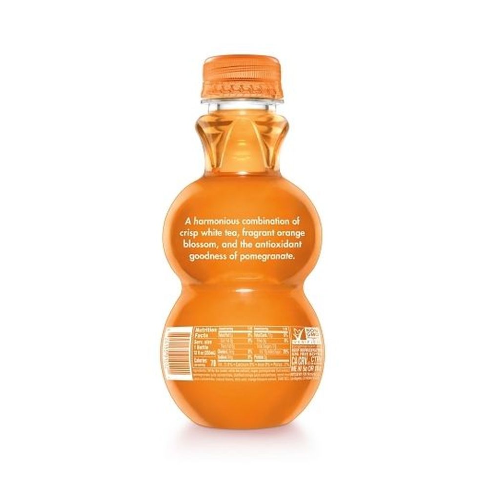 Pom Wonderful Pomegranate Orange Blossom White Tea, 12 Fluid Ounce -- 6 Per Case