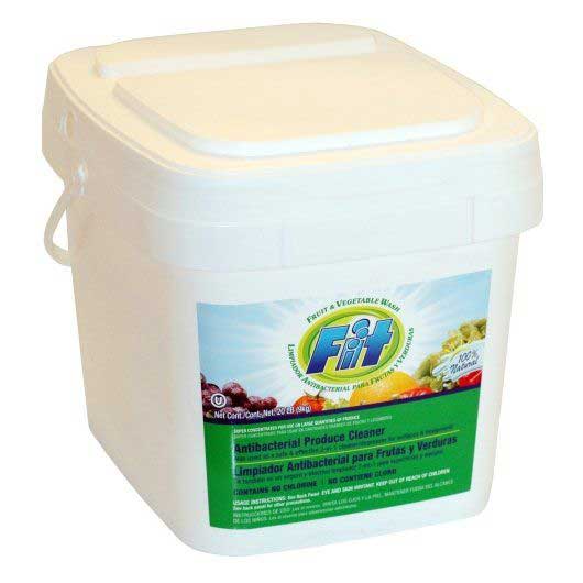 Fit Fruit And Vegetable Wash Antibacterial Powder, 20 Pound