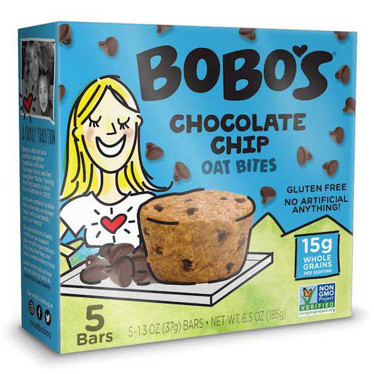 Bobo's Chocolate Chip Oat Bites, 1.3 Ounce -- 30 Per Case