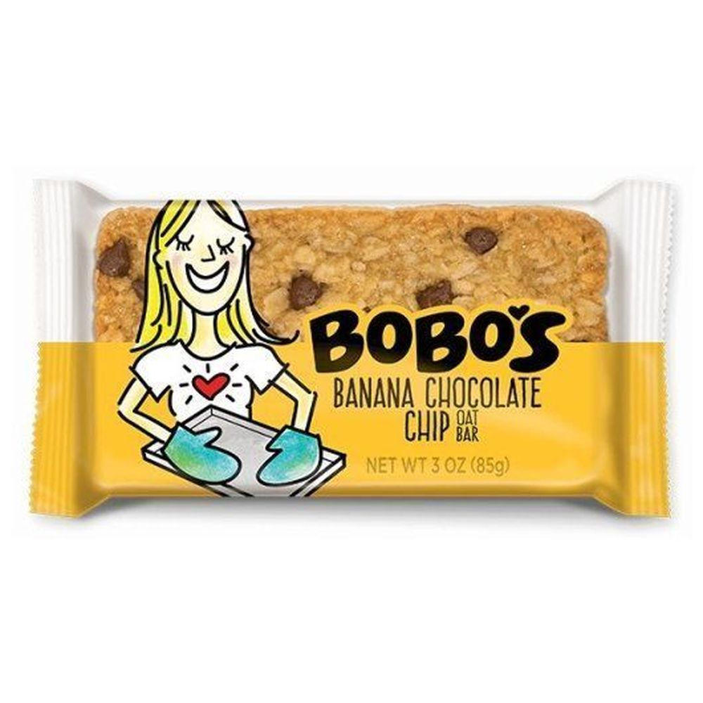 Bobo's Banana Chocolate Chip Oat Bar, 3 Ounce -- 48 Per Case