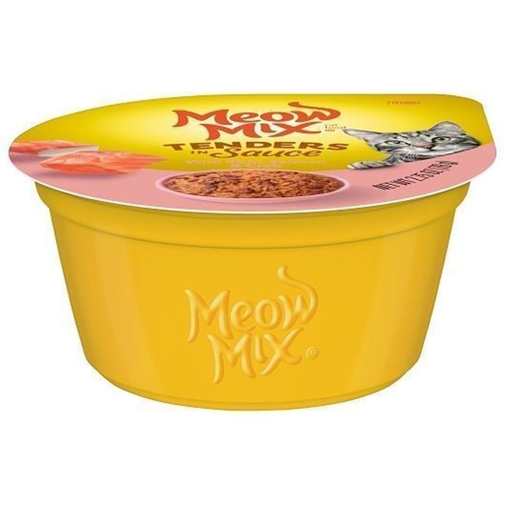 Meow Mix Tender Favorites Salmon And Crab Wet Cat Food, 2.75 Ounce -- 12 Per Case