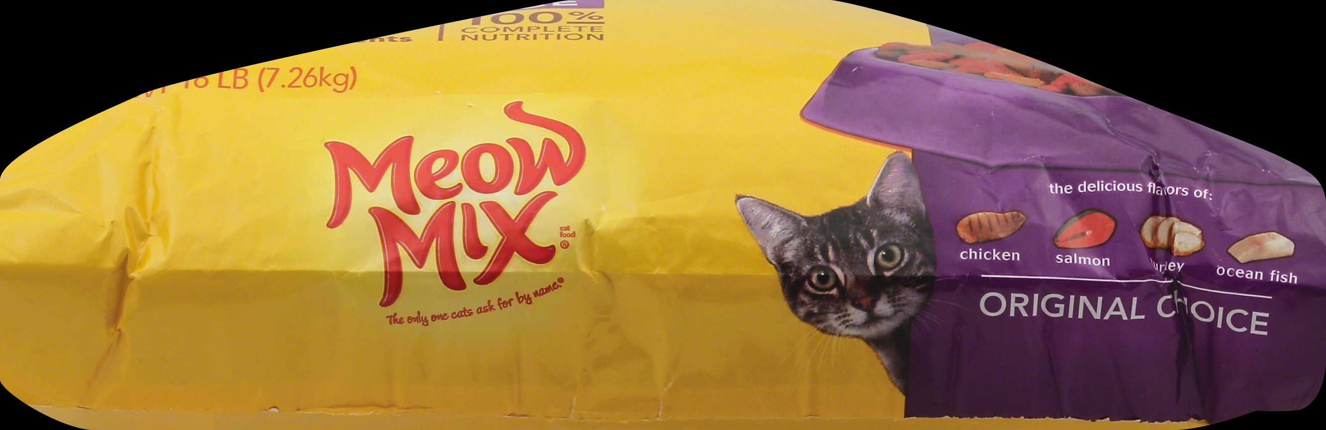 Meow mix original cheap