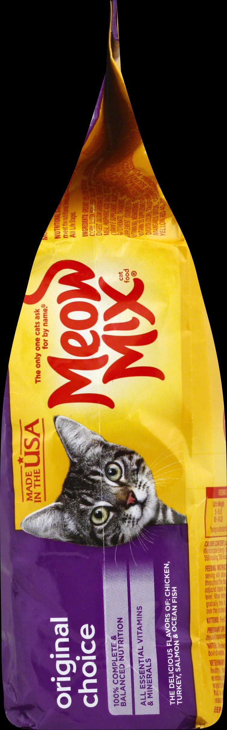 Meow Mix Original Cat Food, 3.15 Pound -- 4 per case.