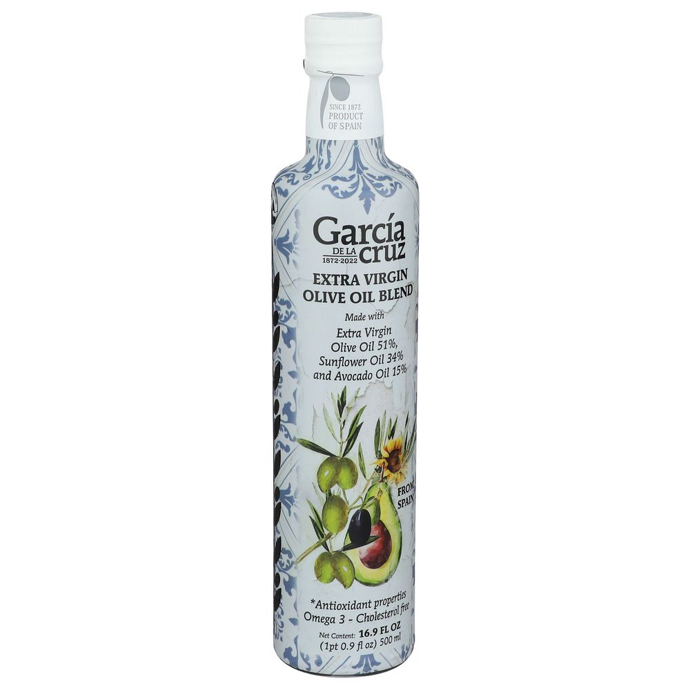 Garcia De La Cruz Extra Virgin Olive Oil Blend, 16.9 Fluid Ounce -- 6 Per Case