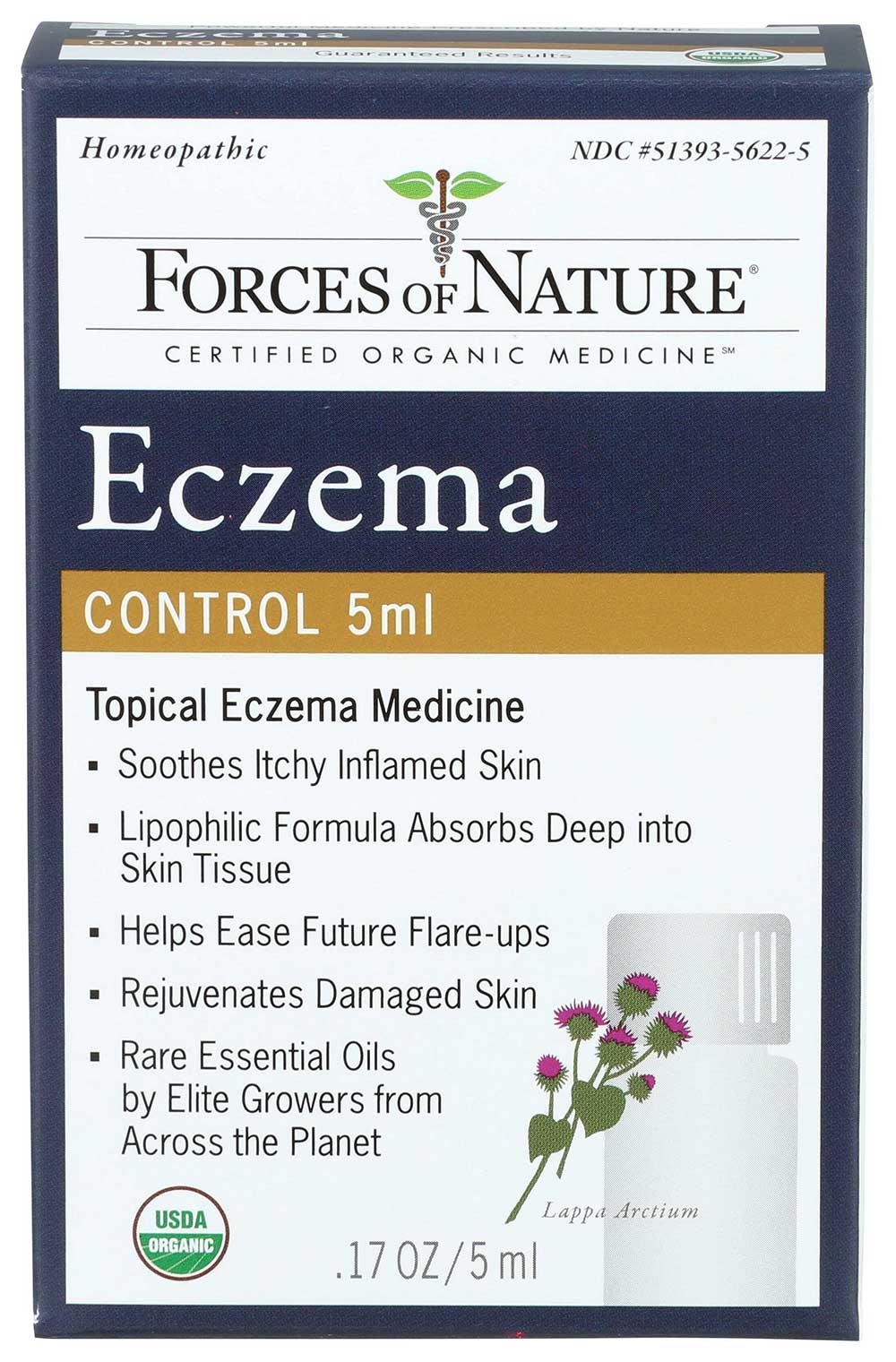 Forces Of Nature Organic Eczema Control, 5 Ml