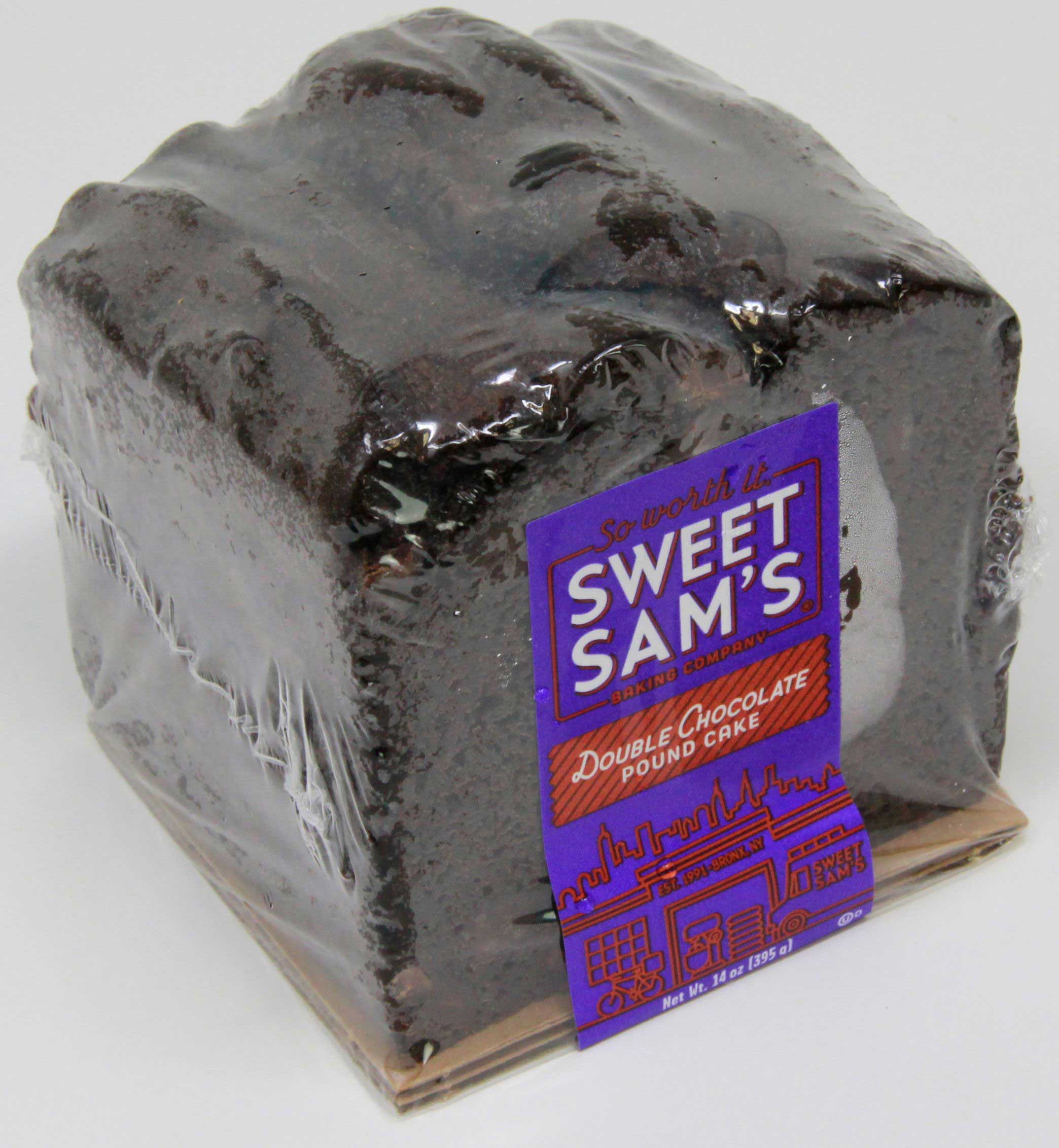 Sweet Sams Double Chocolate Pound Cake -- 4 per case