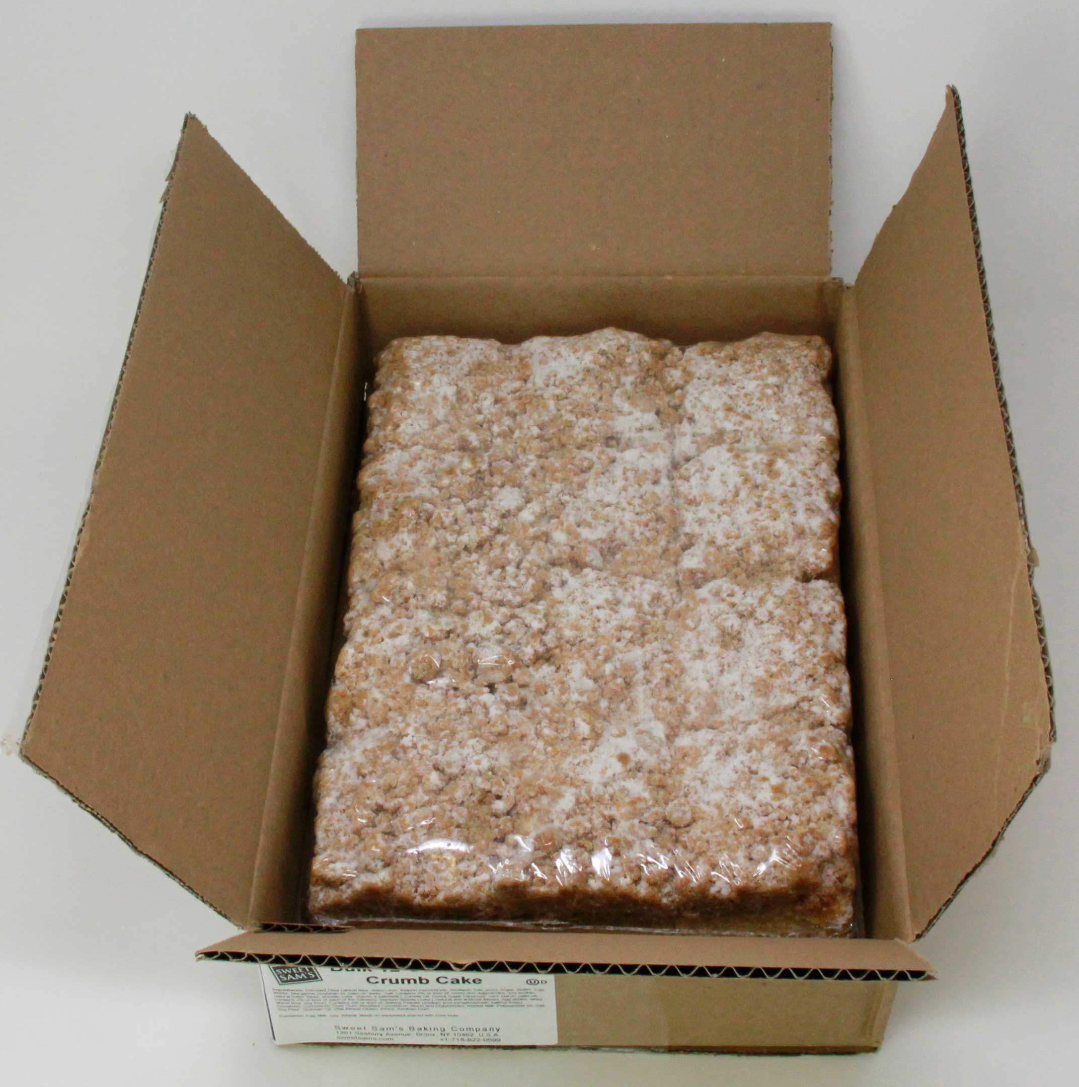 Sweet Sam's 12 Cut Classic Crumb Cake