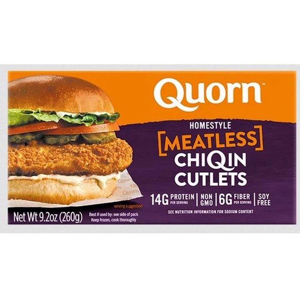 Quorn Meatless Homestyle Chiqin Cutlet, 9.2 Ounce -- 8 Per Case