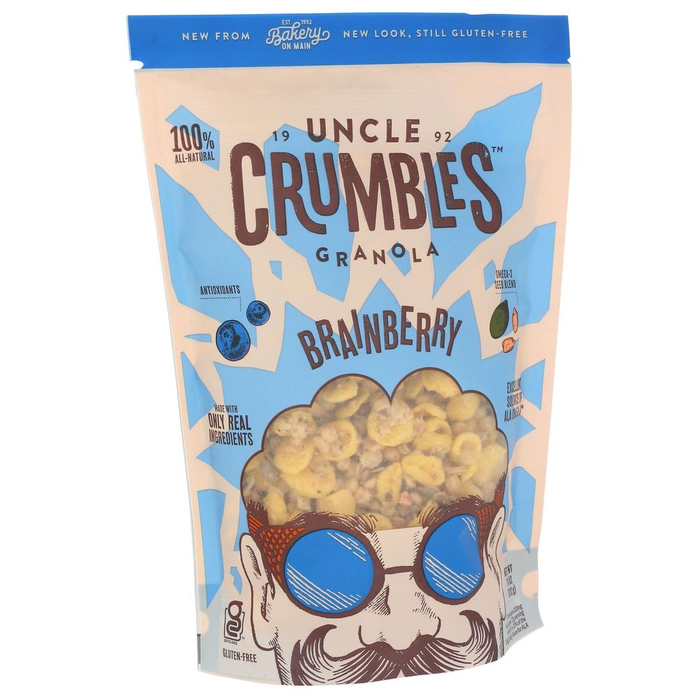 Uncle Crumbles Brainberry Granola, 11 Ounce -- 6 Per Case