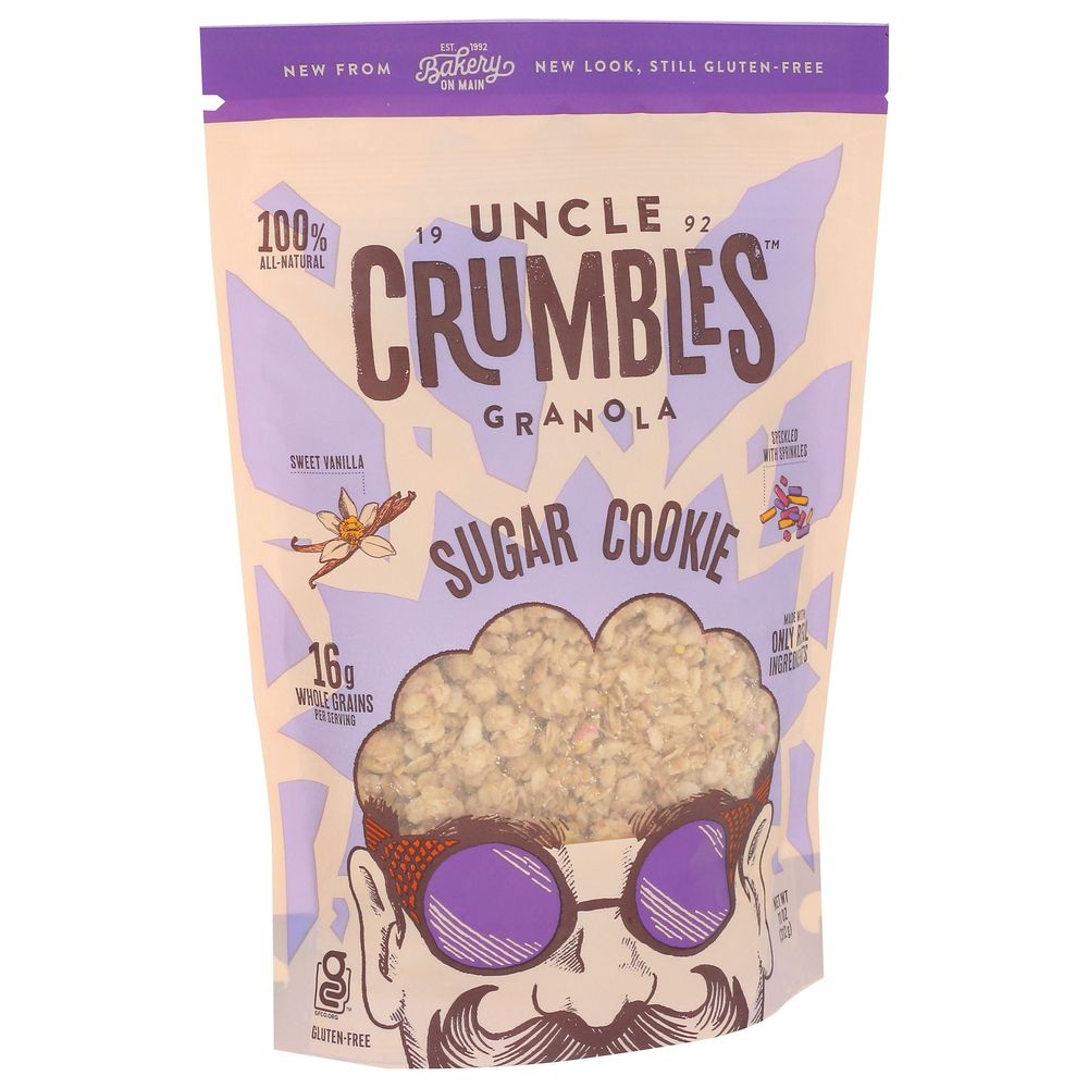 Uncle Crumbles Sugar Cookie Granola, 11 Ounce -- 6 Per Case