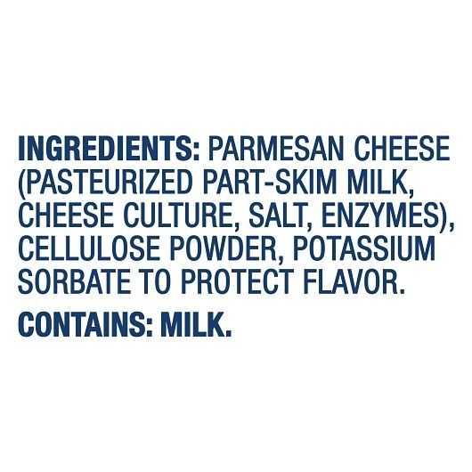 Kraft Grated Parmesan Cheese, 8 Ounce Shaker