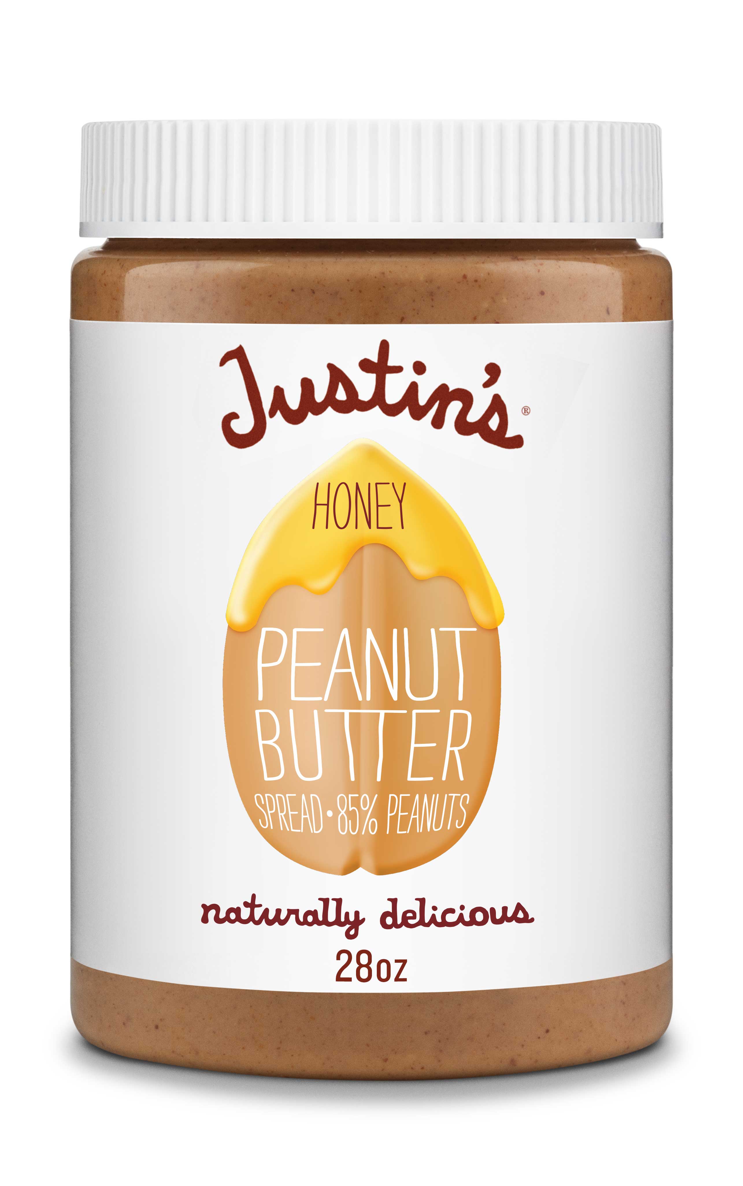 Justin's Honey Peanut Butter, 28 Ounce -- 6 Per Case