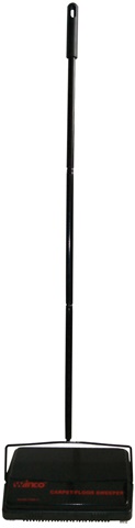 Winco Multi Surface Carpet Sweeper, 11 X 7 3/4 X 43 Inch