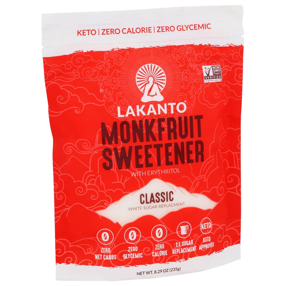 Lakanto Sugar Free Classic Monkfruit Sweetener, 8.29 Ounce -- 10 Per Case