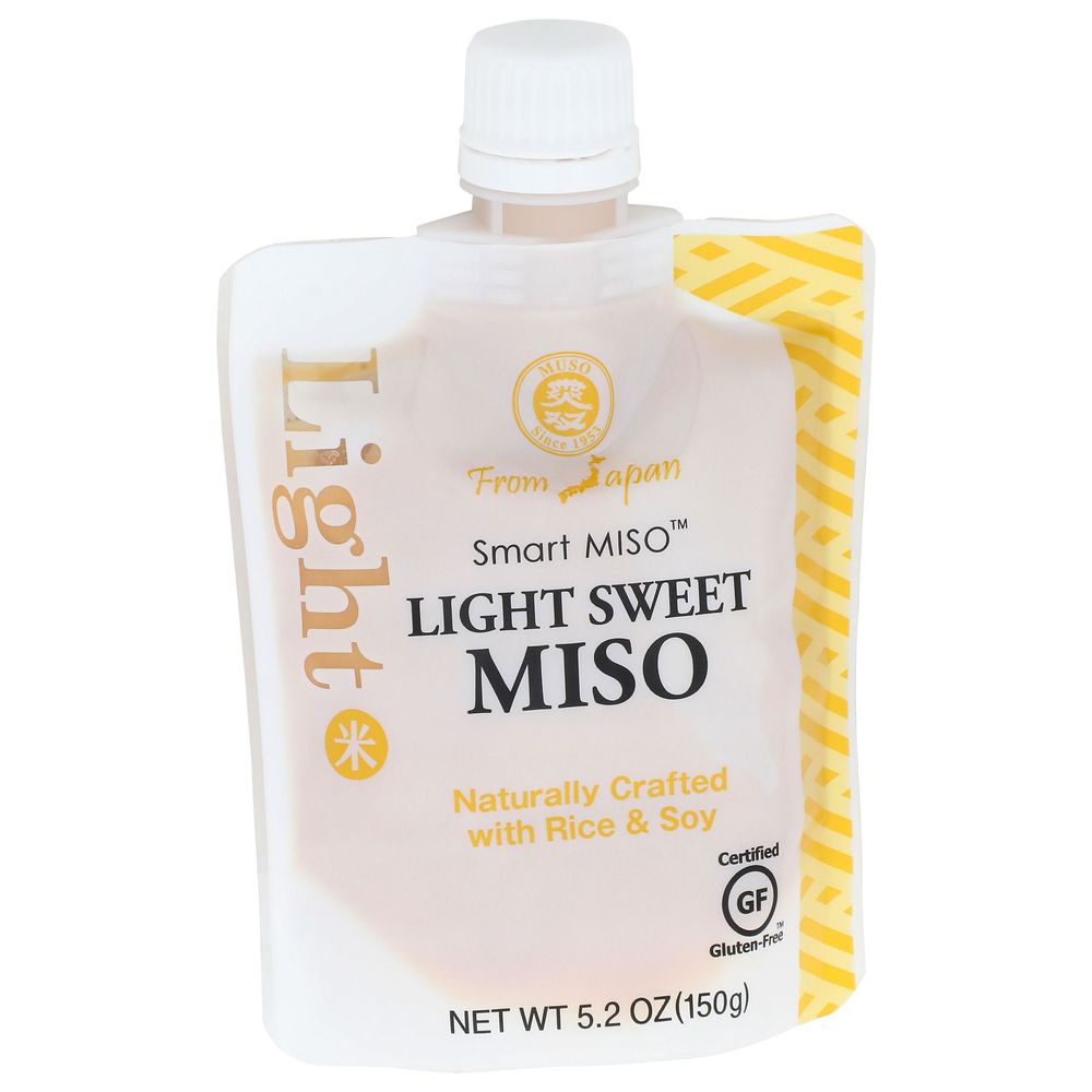 Muso Smart Light Sweet Miso, 5.2 Ounce -- 6 Per Case