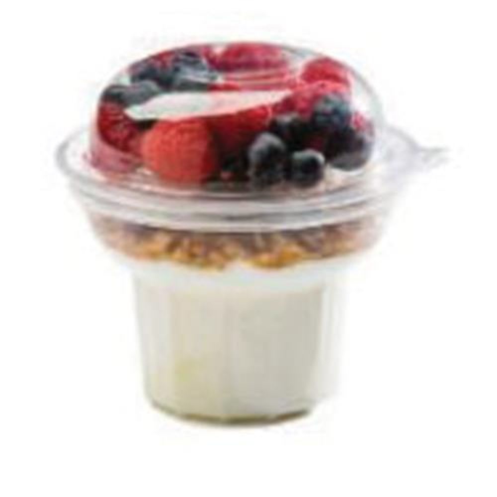 Direct Pack Clear Parfait Cup Combo, 12 Ounce Capacity -- 150 Per Case