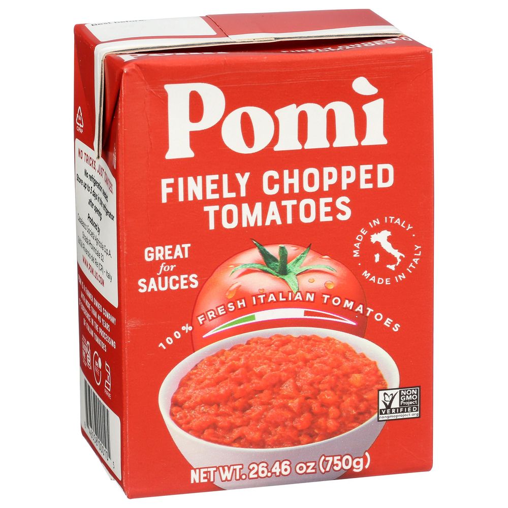 Pomi Finely Chopped Tomatoes, 26.46 Ounce -- 12 Per Case