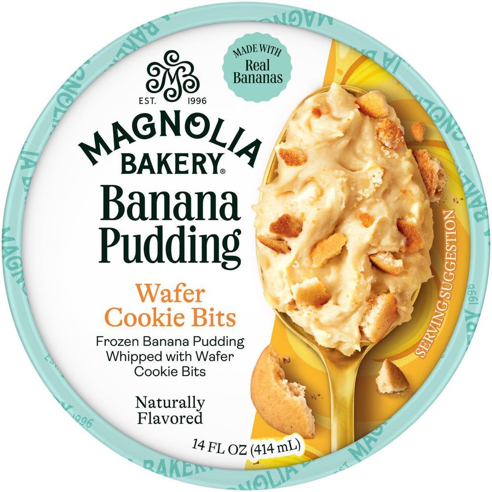 Magnolia Bakery Banana Pudding Wafer Cookie Bits, 14 Fluid Ounce