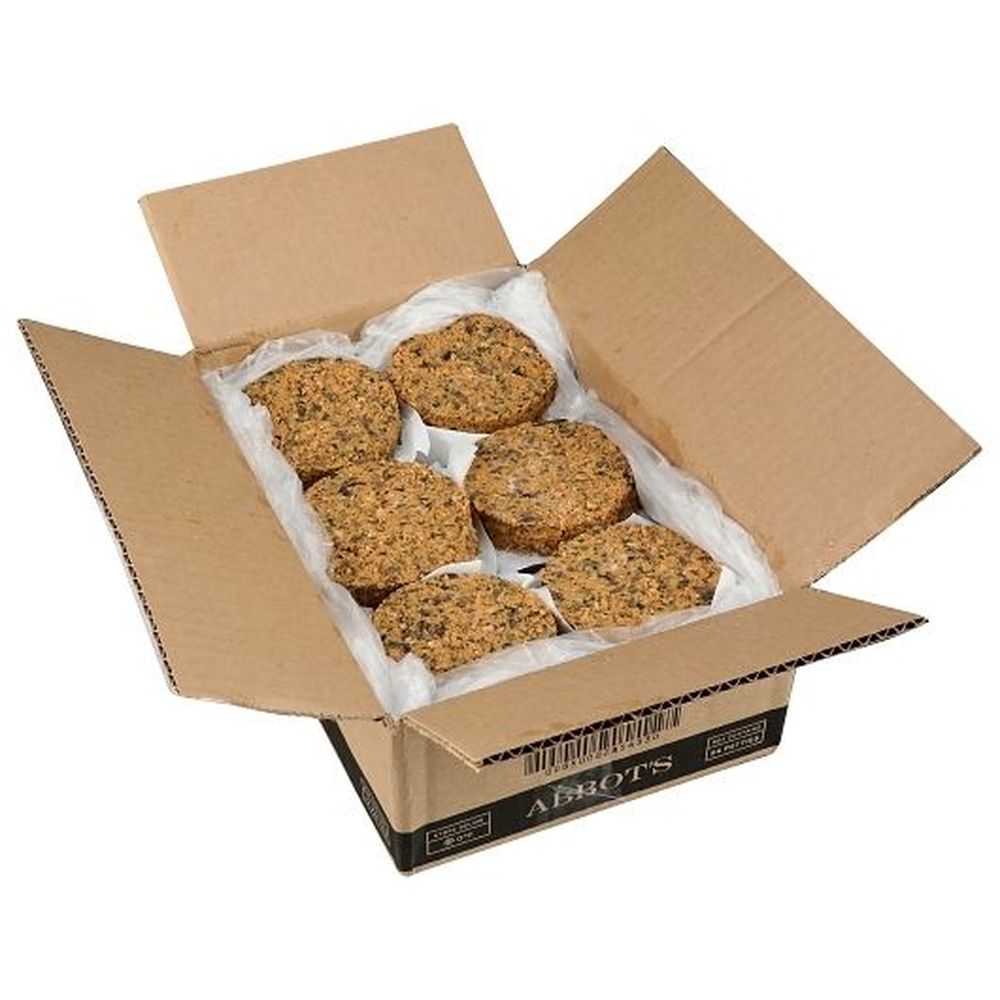 Abbot's Butcher Whole Plant-based Burger, 24 Count