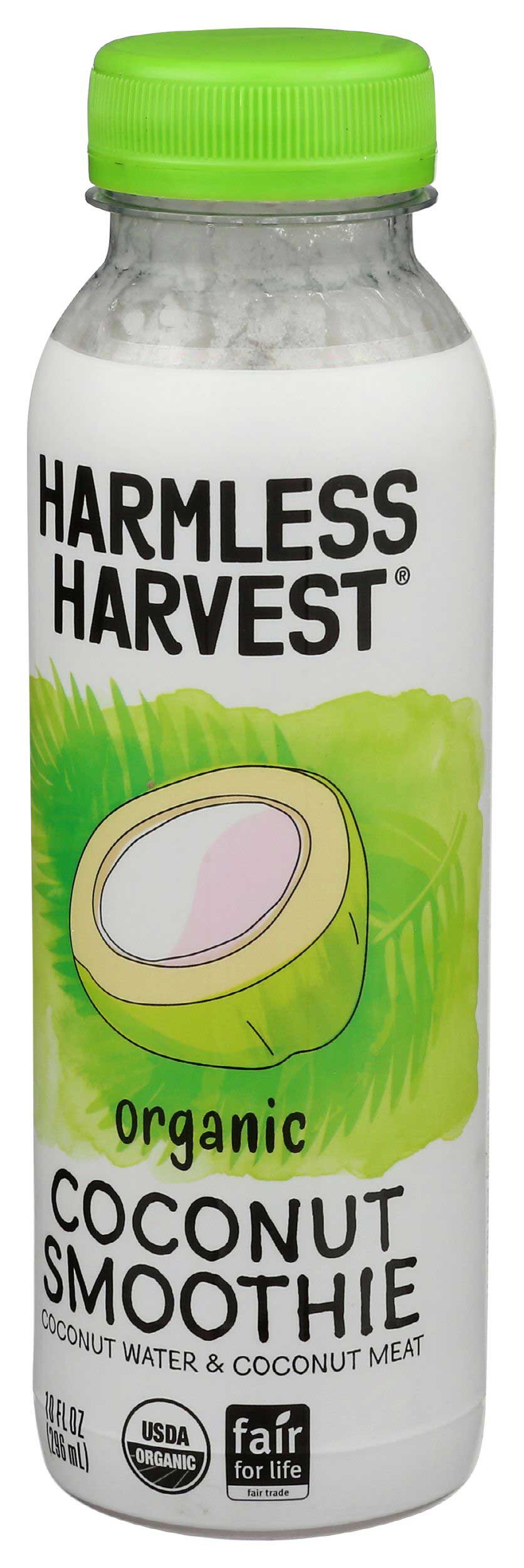 Harmless Harvest Organic Coconut Smoothie, 10 Fluid Ounce -- 6 per case